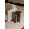 Blair Accent Table Rainforest Green Marble, Side & End Table by Moe's Home, 14" width x 20" height x 14" depth thumbnail 7