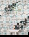 Soho Starburst Light Blue Peel & Stick Wallpaper, by York Wall, 20' length x 1'8.5" width x 0.02" depth thumbnail 3