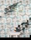 Soho Starburst Light Blue Peel & Stick Wallpaper thumbnail 2