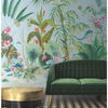Tropical Panoramic Blue Wall Mural thumbnail 1