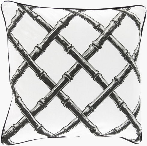 Bamboo Lattice Accent Pillow