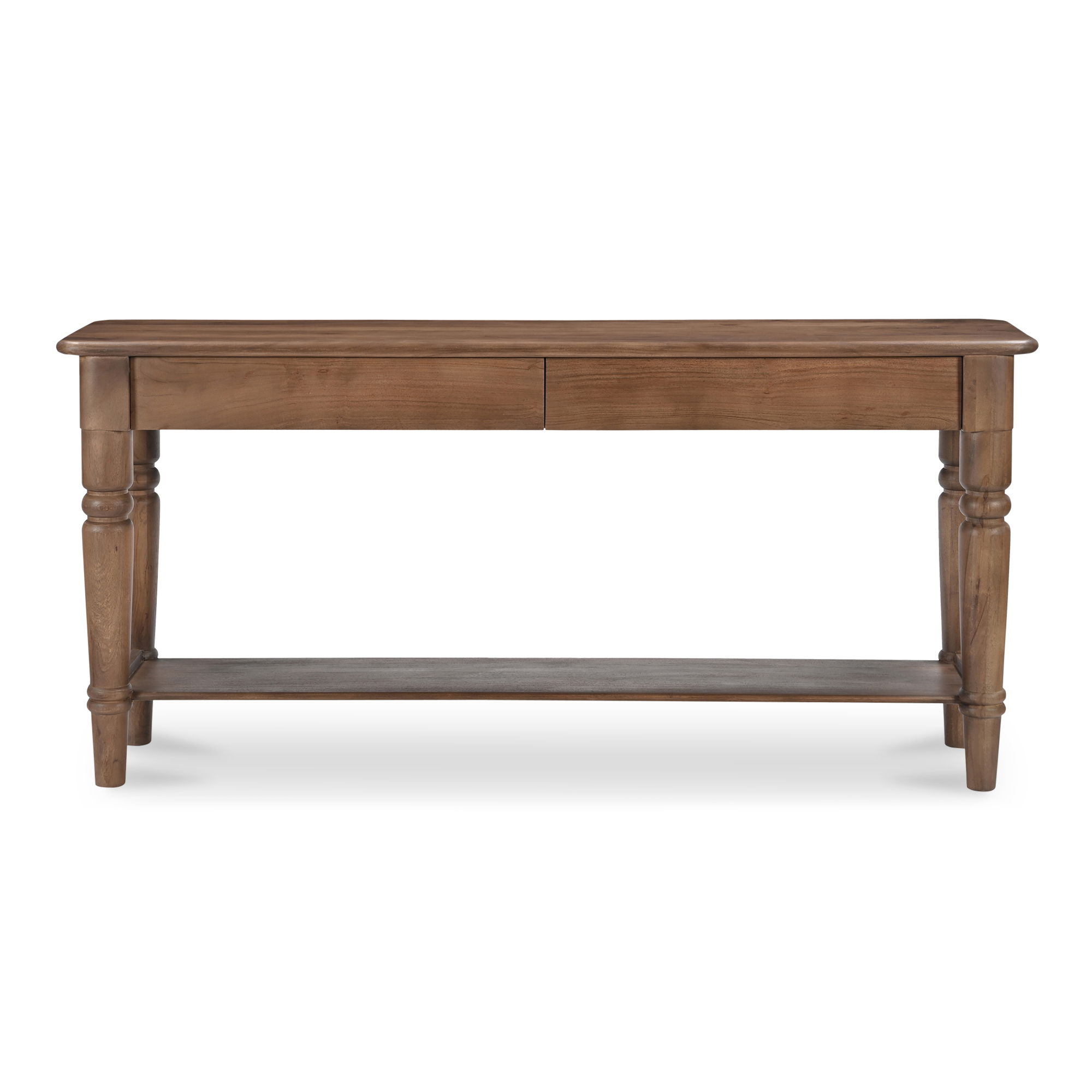 Russet Console Table Brown, by Moe's Home, 65" width x 30" height x 16" depth View 1
