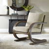 Bedrich Wooden Accent Chair, by Uttermost, 30" width x 34" height x 30.75" depth thumbnail 2