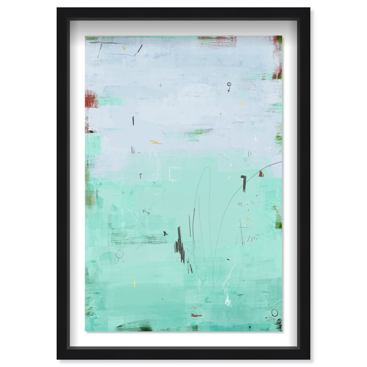 Gradients 4 1 (No Embellishment), Art by Oliver Gal,  24x36 View 1