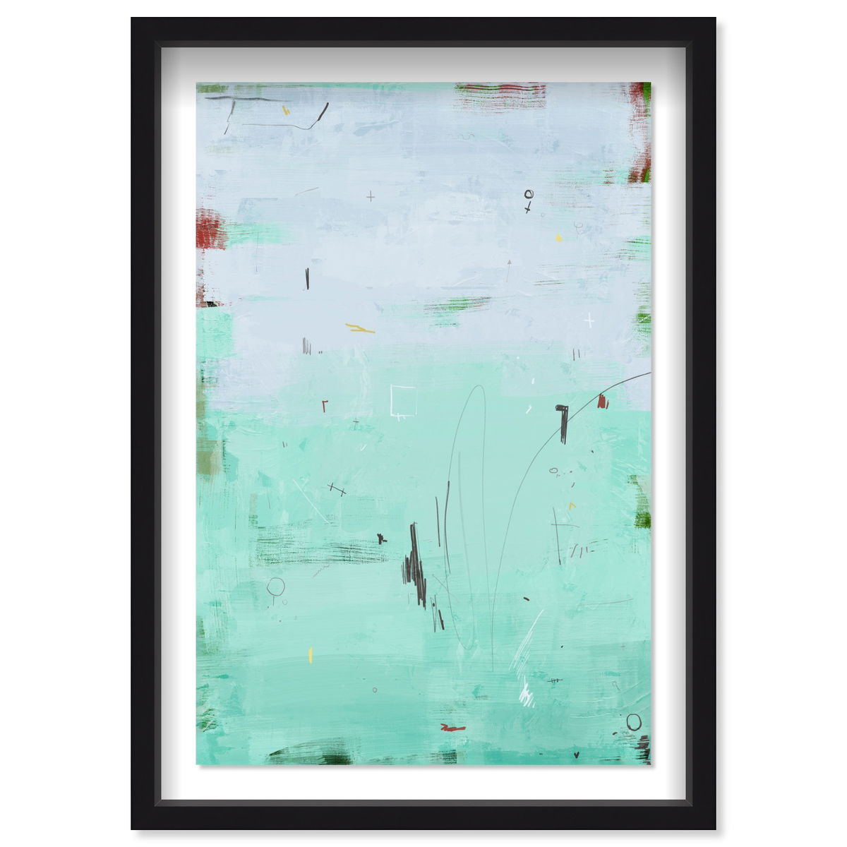Gradients 4 1 (No Embellishment), Art by Oliver Gal,  36x54 View 1