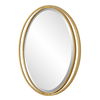 Rhodes Gold Oval Mirror, by Uttermost, 24.25" width x 31.88" height x 1" depth thumbnail 6