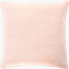 Quilted Cotton Velvet Accent Pillow, Decorative Pillow by Surya, 18" length x 18" width thumbnail