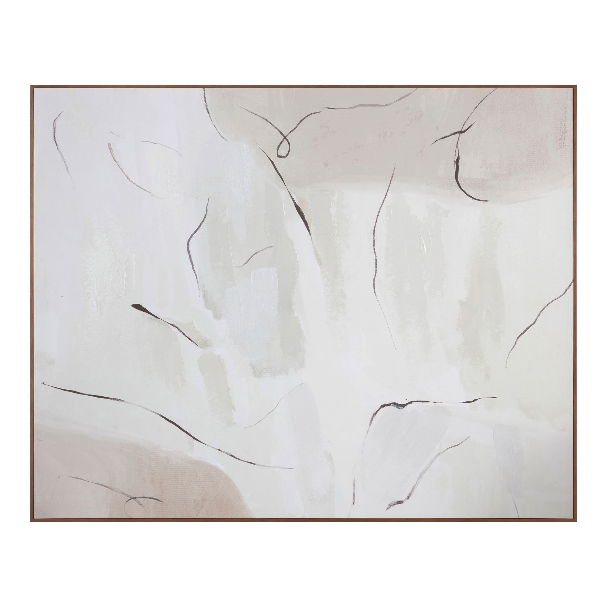 Impression Framed Painting Terra Palette large image 