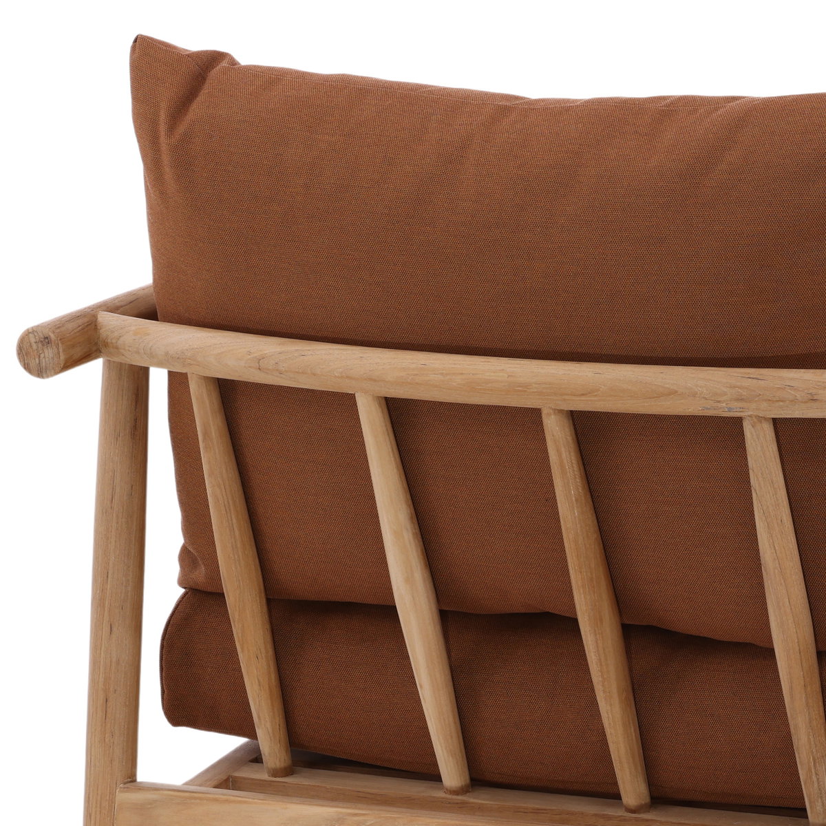 Aimee Outdoor Occasional Chair Sienna, Accent Chair by Dovetail, 27.67" width x 31.53" height x 33.19" depth View 5