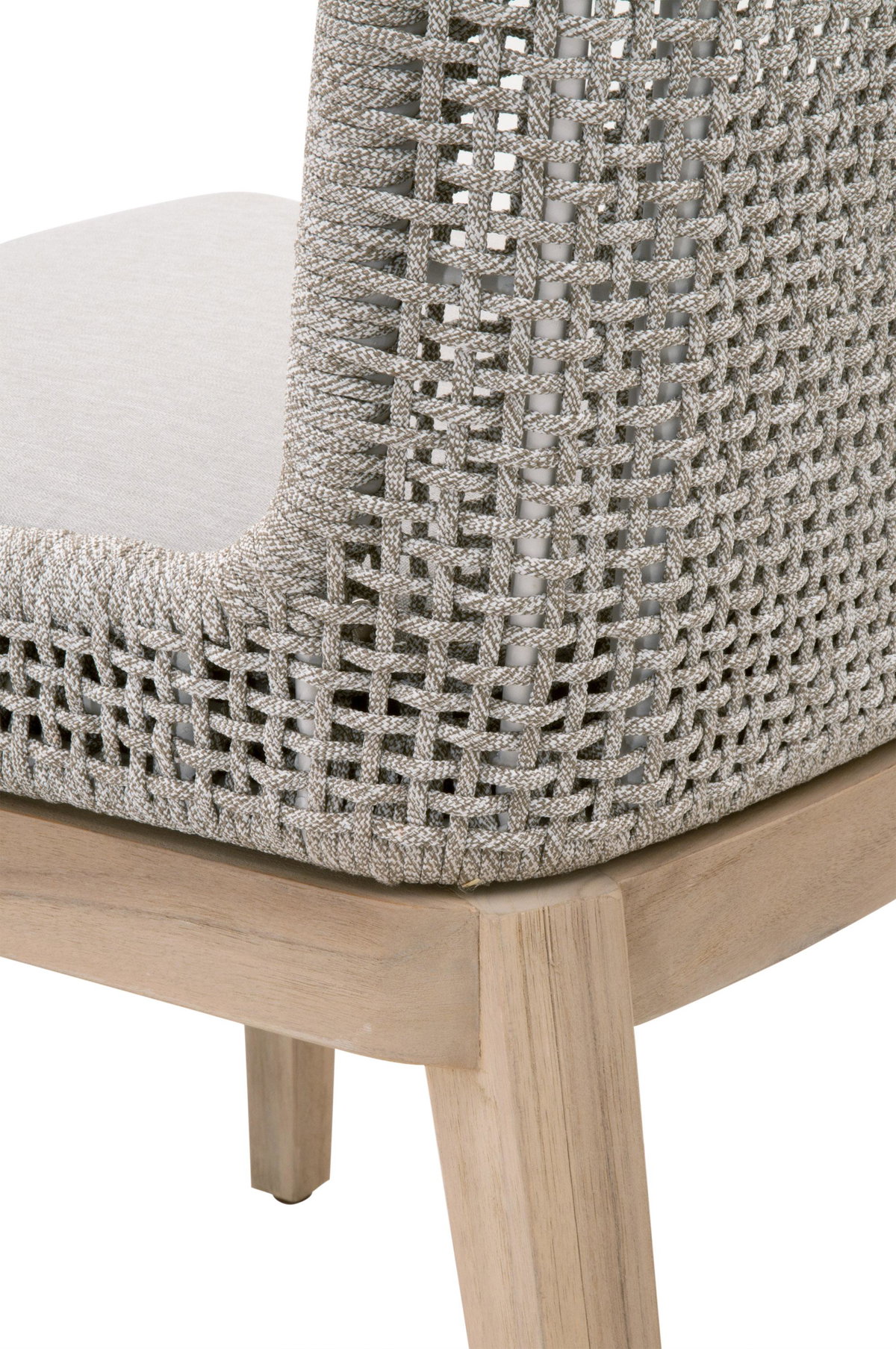 Mesh Outdoor Dining Chair, Set of 2, by Essentials for Living, 22" width x 37.5" height x 25" depth View 6