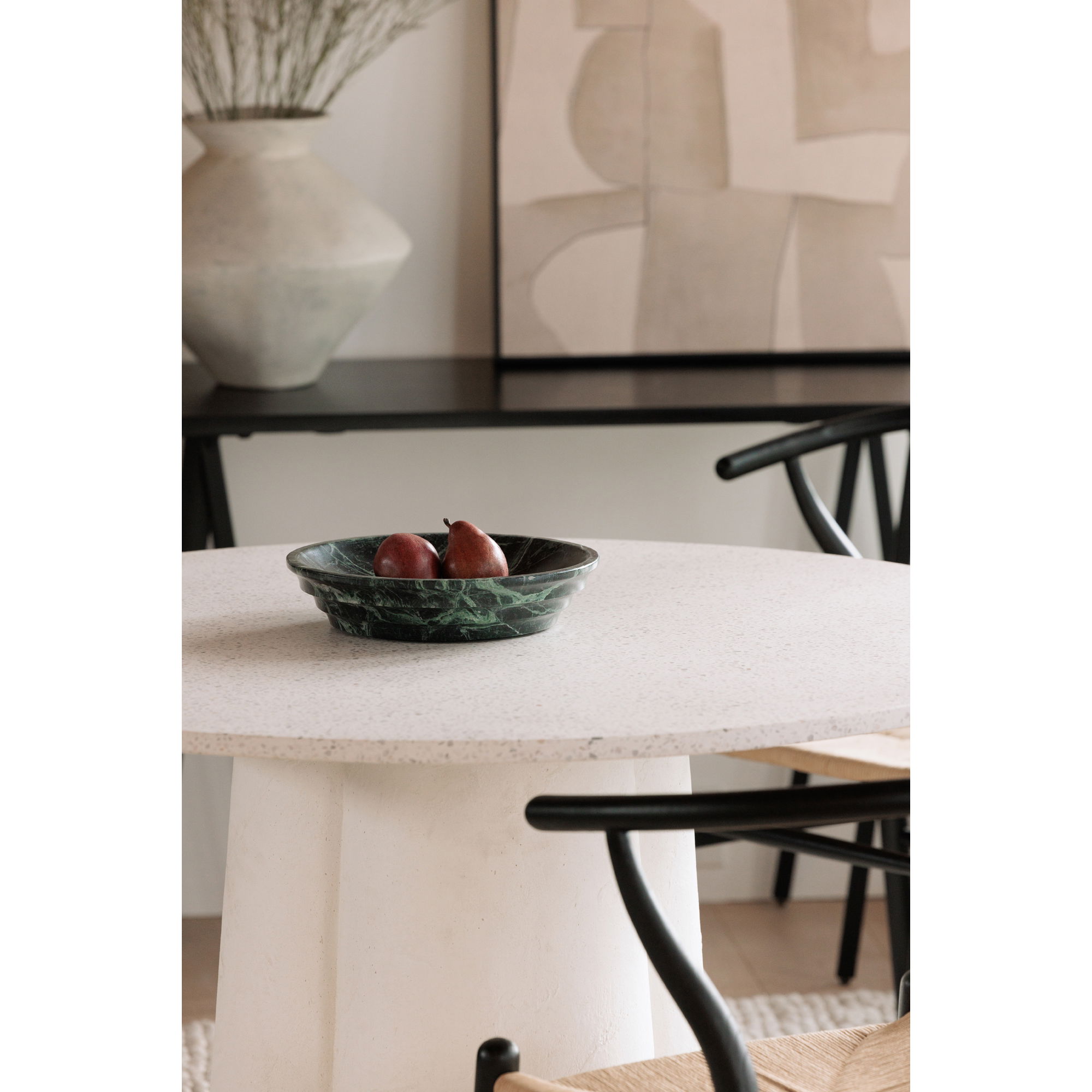 Mono Dining Table White, by Moe's Home, 47" width x 30" height x 47" depth View 5