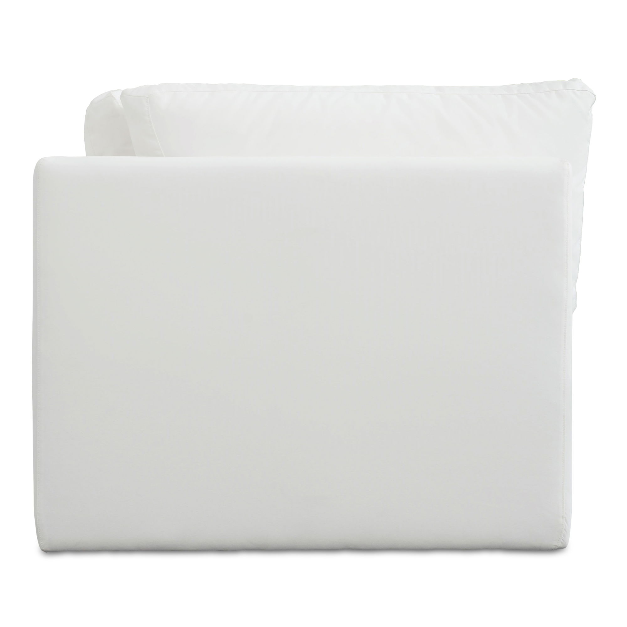 Miles Outdoor Corner White, Sectional Sofa by Moe's Home, 40" width x 35.8" height x 40" depth View 5