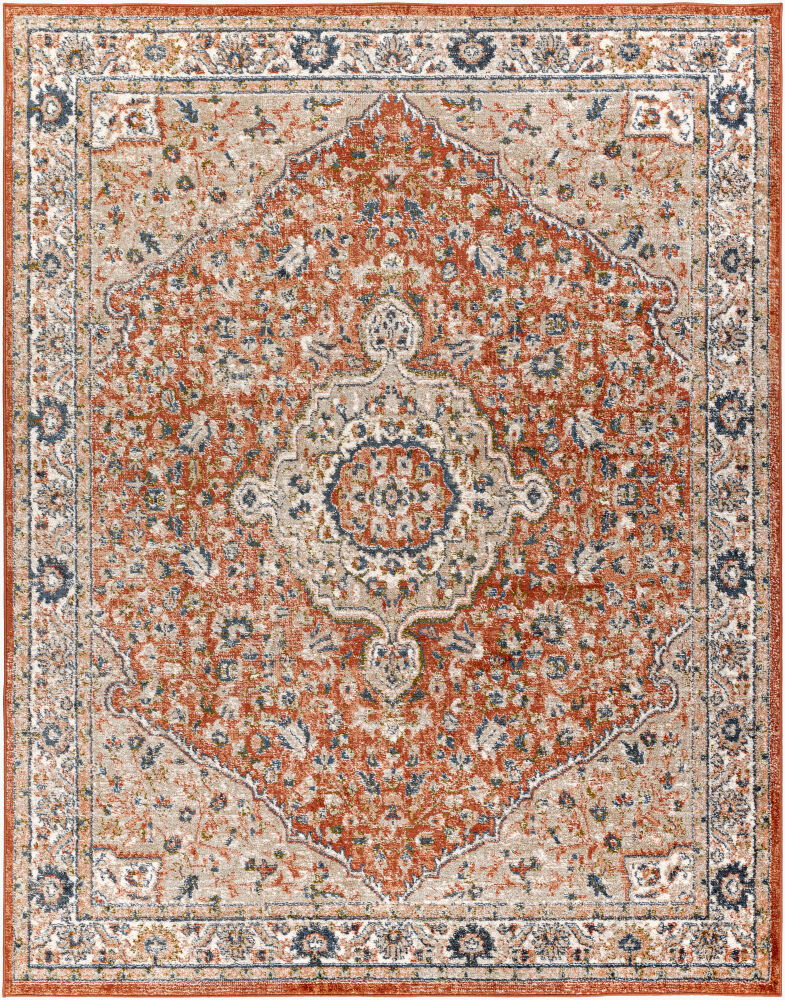Davaro Machine Woven Rug, by Surya, 9'0.27" length x 6'6.74" width