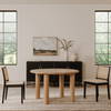 Milo Round Dining Table Oak, by Moe's Home, 48" width x 29.5" height x 48" depth thumbnail 7