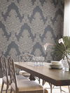 Pineapple Plantation Grey Wallpaper thumbnail 1
