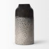 Emu Short Black with Gray Vase, by Mercana, 5.2" length x 5.2" width x 10.08" height thumbnail 7