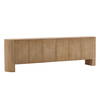 Maven Sideboard Light Natural, Sideboards & Buffet by Dovetail, 111.2" width x 33.75" height x 16.7" depth thumbnail 1