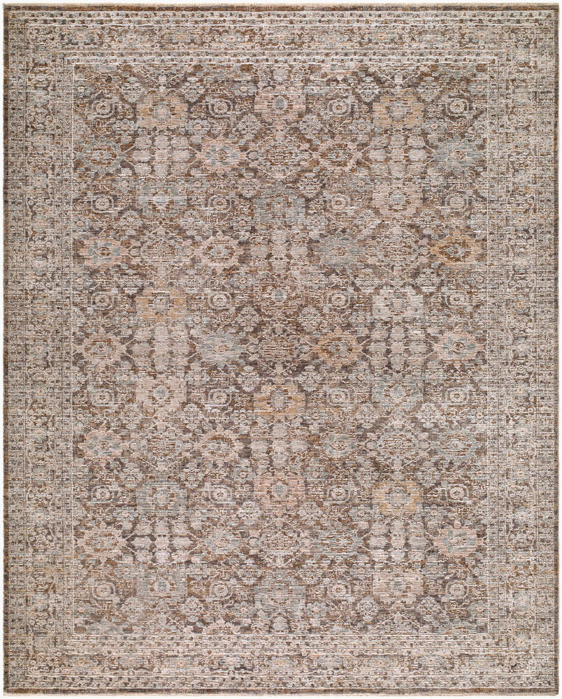 Demre Machine Woven Rug, by Surya, 1'3.75" length x 1'3.75" width