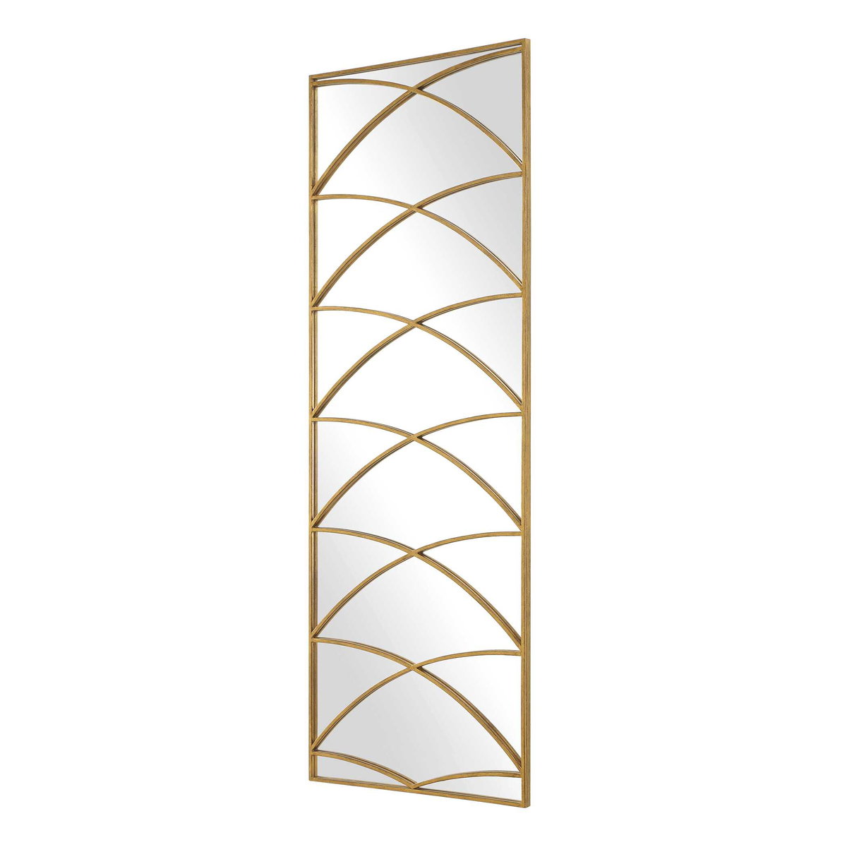 Crossed Up Gold Full Length Mirror, Floor Mirror by Uttermost, 25" width x 70" height x 1" depth View 4