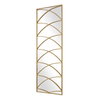 Crossed Up Gold Full Length Mirror, Floor Mirror by Uttermost, 25" width x 70" height x 1" depth thumbnail 4