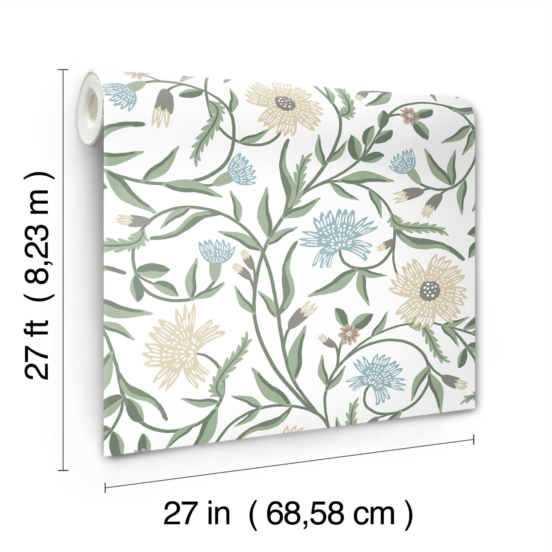 Aster White Wallpaper large image 