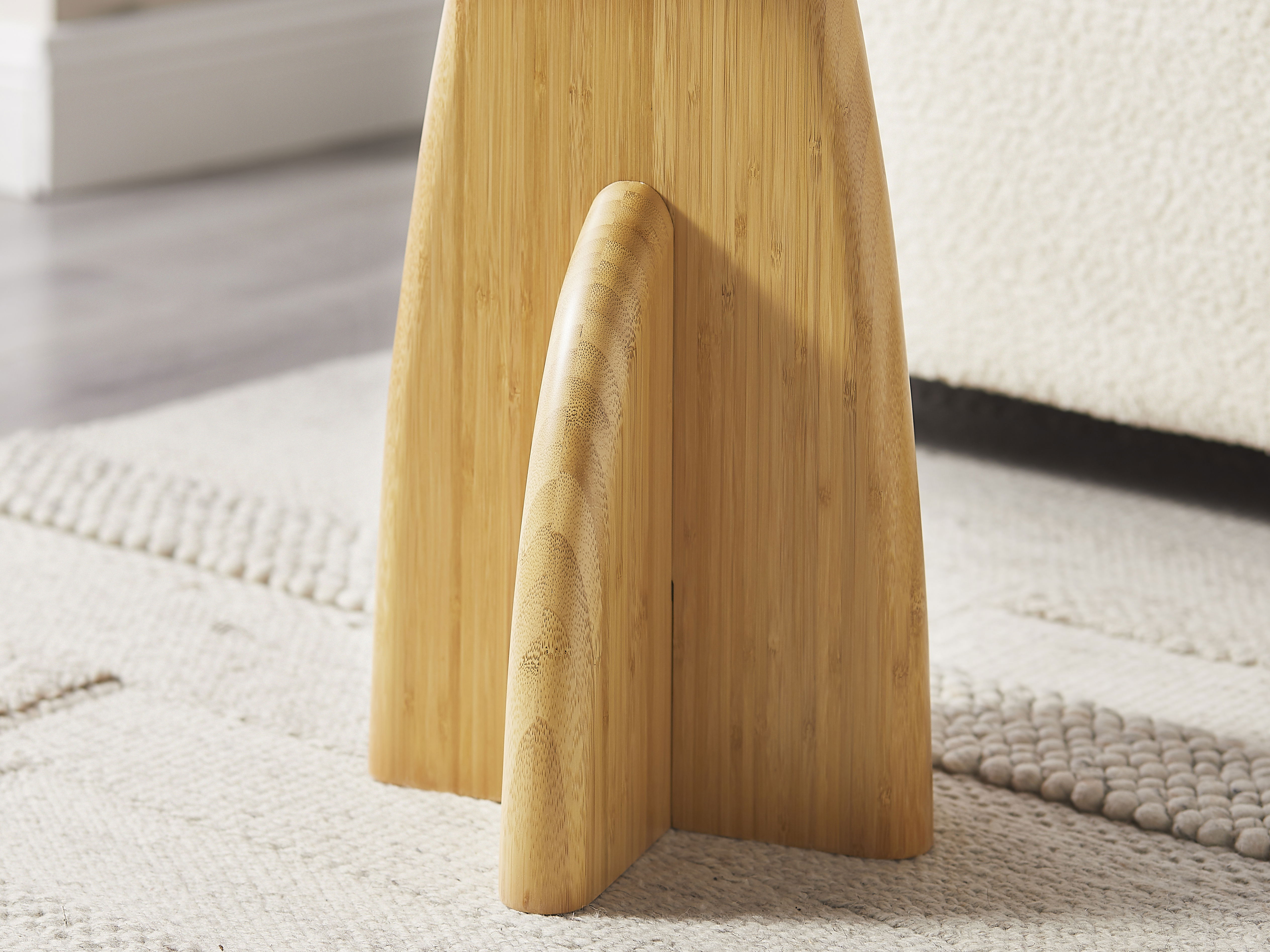 Zephyr Side Table, Wheat, Desk by Greenington, 18" length x 18" width x 20" height View 7