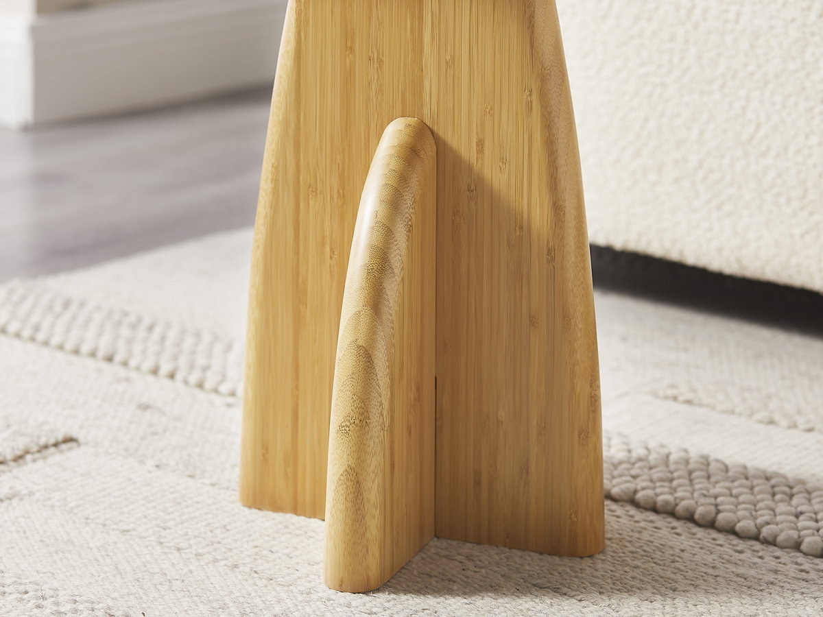 Zephyr Side Table, Wheat, Desk by Greenington, 18" length x 18" width x 20" height View 7