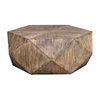 Volker Honey Coffee Table, by Uttermost, 48" width x 18" height x 43.8" depth thumbnail 4