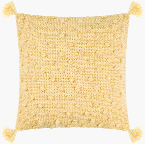 Makrome Accent Pillow