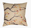 Branches Accent Pillow, Decorative Pillow by Surya, 18" length x 18" width thumbnail