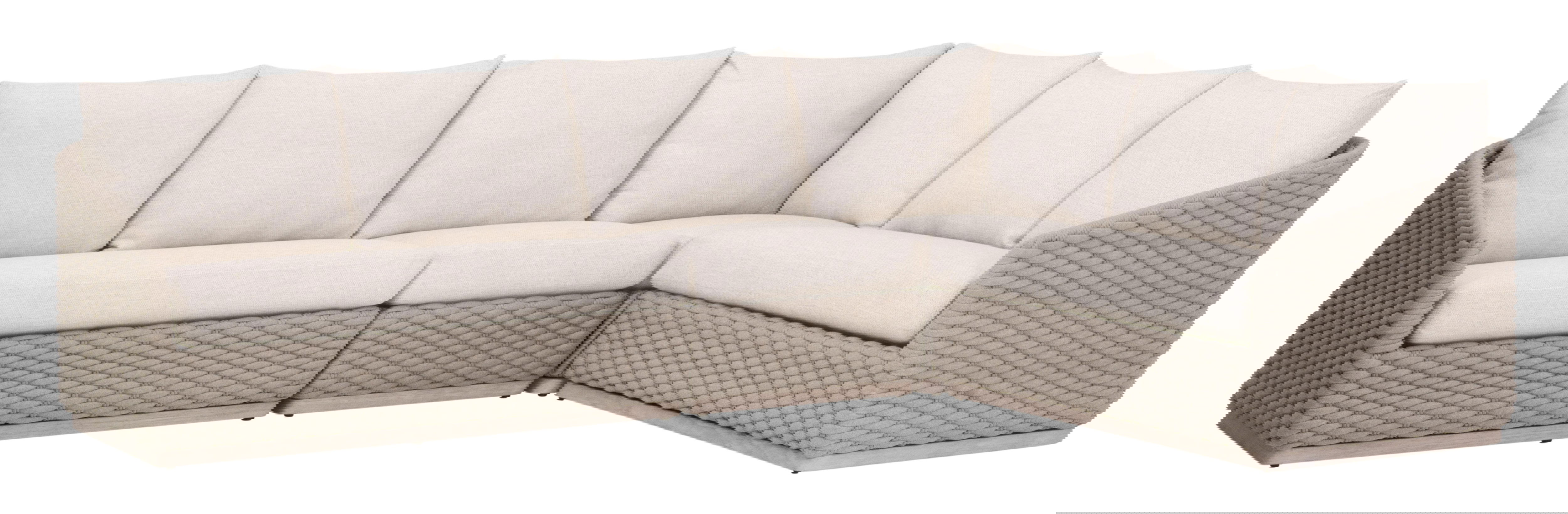 Caspian Outdoor Modular Corner Sofa, Seating by Essentials for Living, 36" width x 36" height x 36" depth View 4