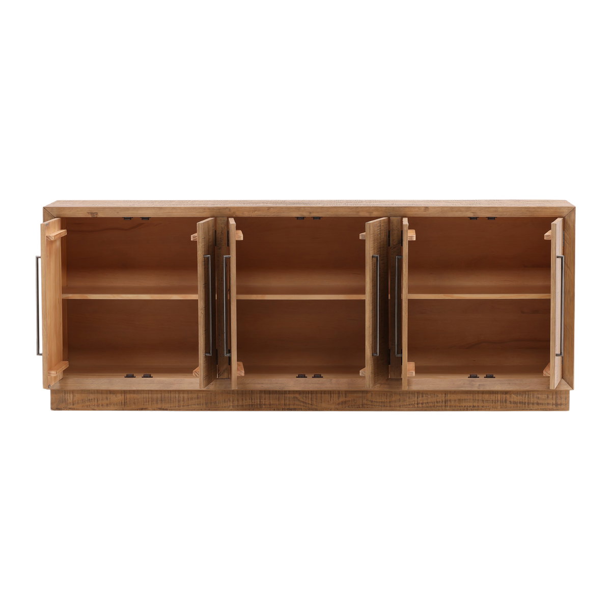 Humphreys Sideboard Natural, Sideboards & Buffet by Dovetail, 86.2" width x 33.75" height x 17.75" depth View 5