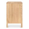 Teeda 3 Drawer Nightstand Natural thumbnail 2