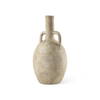 Zenni  Warm Beige Ceramic Vase, by Mercana, 6.1" length x 6.1" width x 12.01" height thumbnail 1