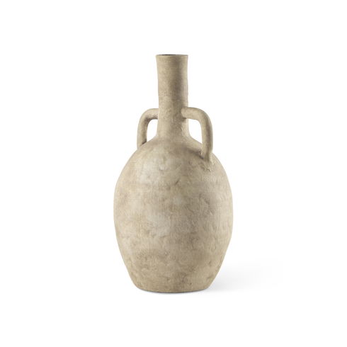 Zenni  Warm Beige Ceramic Vase