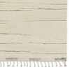 Keoka Striped Hand-Knotted Wool Area Rug in Cream/Gray thumbnail 4