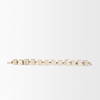 Mala Beige Paper Mache Cube Garland, Decorative Object by Mercana, 40" length x 2" width x 2" height thumbnail 5