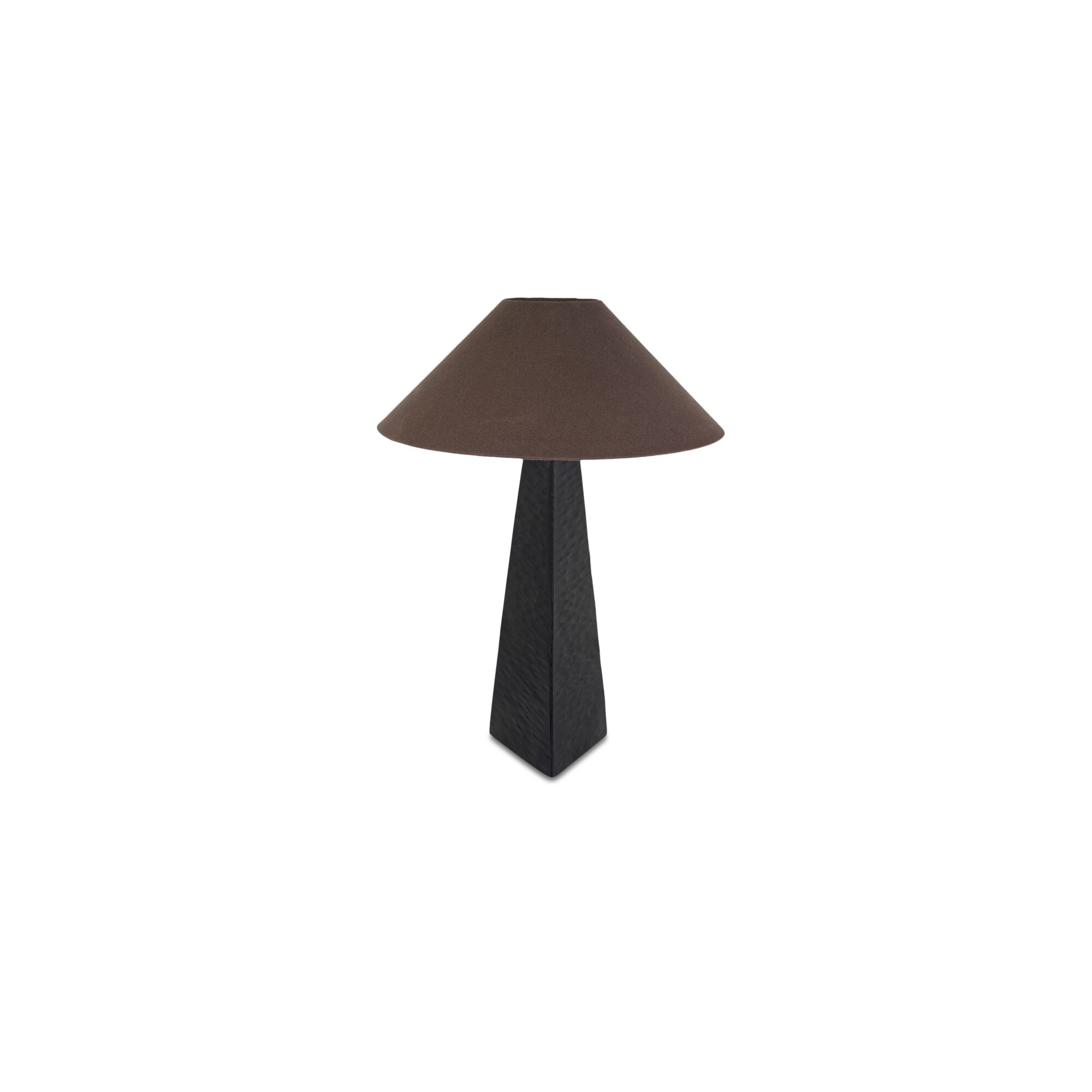 Dorsey Table Lamp Black, by Moe's Home, 15.75" width x 16.55" height x 15.75" depth View 1
