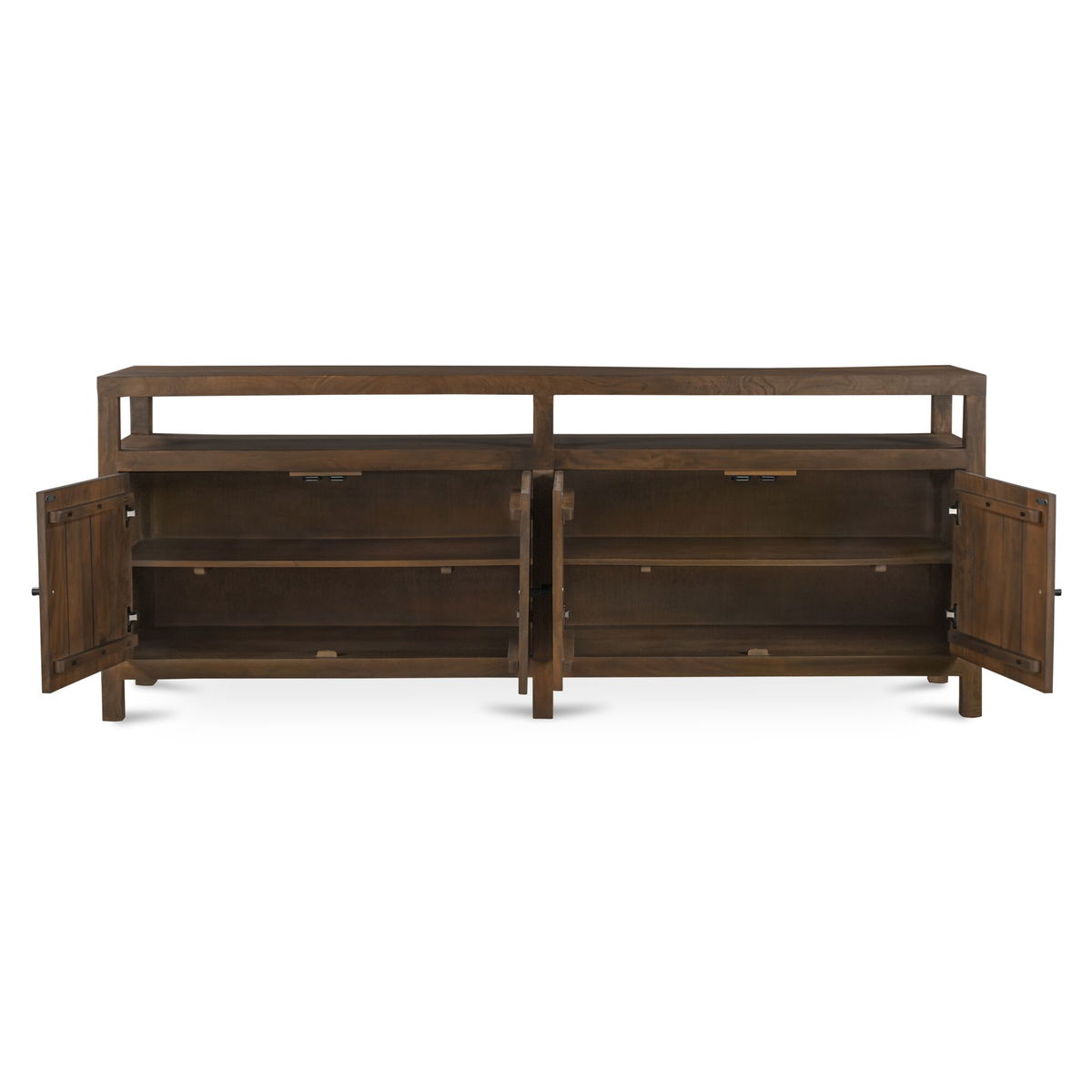 Windsor Sideboard Dark Brown, Cabinets & Sideboard by Moe's Home, 84" width x 33" height x 20" depth View 4