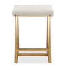 Midas Gold Counter Stool, Furniture by Uttermost, 18.5" width x 26" height x 15.5" depth thumbnail 1