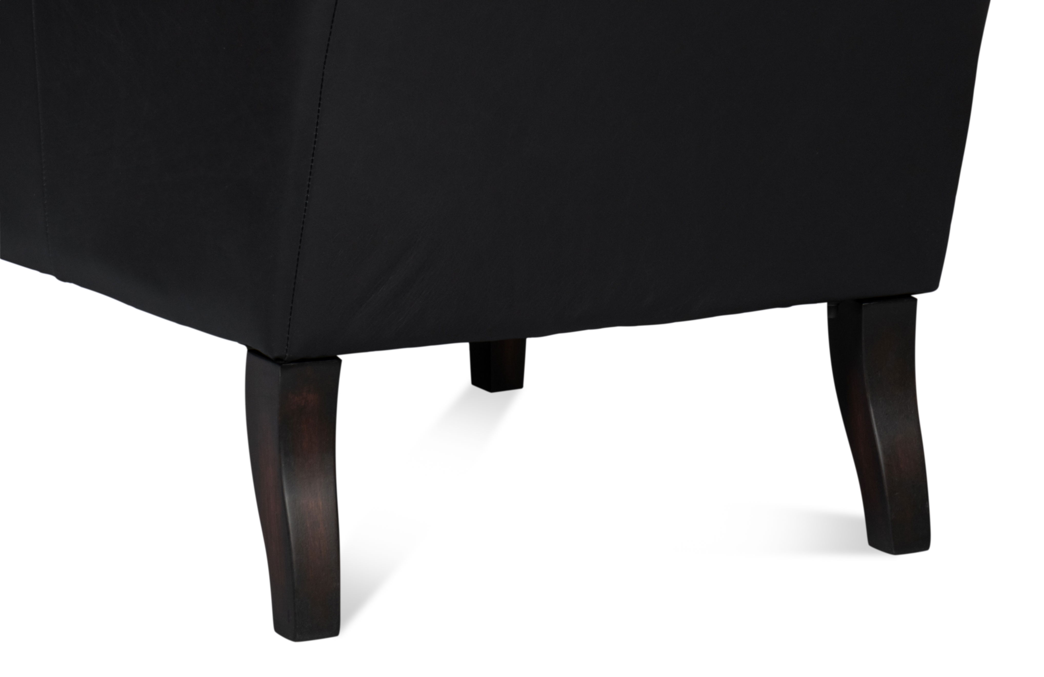 Elite Wing Lounge Chair  Onyx Black large image 