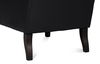 Elite Wing Lounge Chair  Onyx Black thumbnail 7