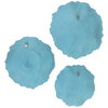 Ocean Gems Blue Wall Decor Set/3, Art by Uttermost, 22" width x 20.87" height x 3.94" depth thumbnail 8