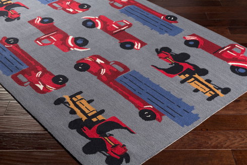 Tic Tac Toe Handmade Rug