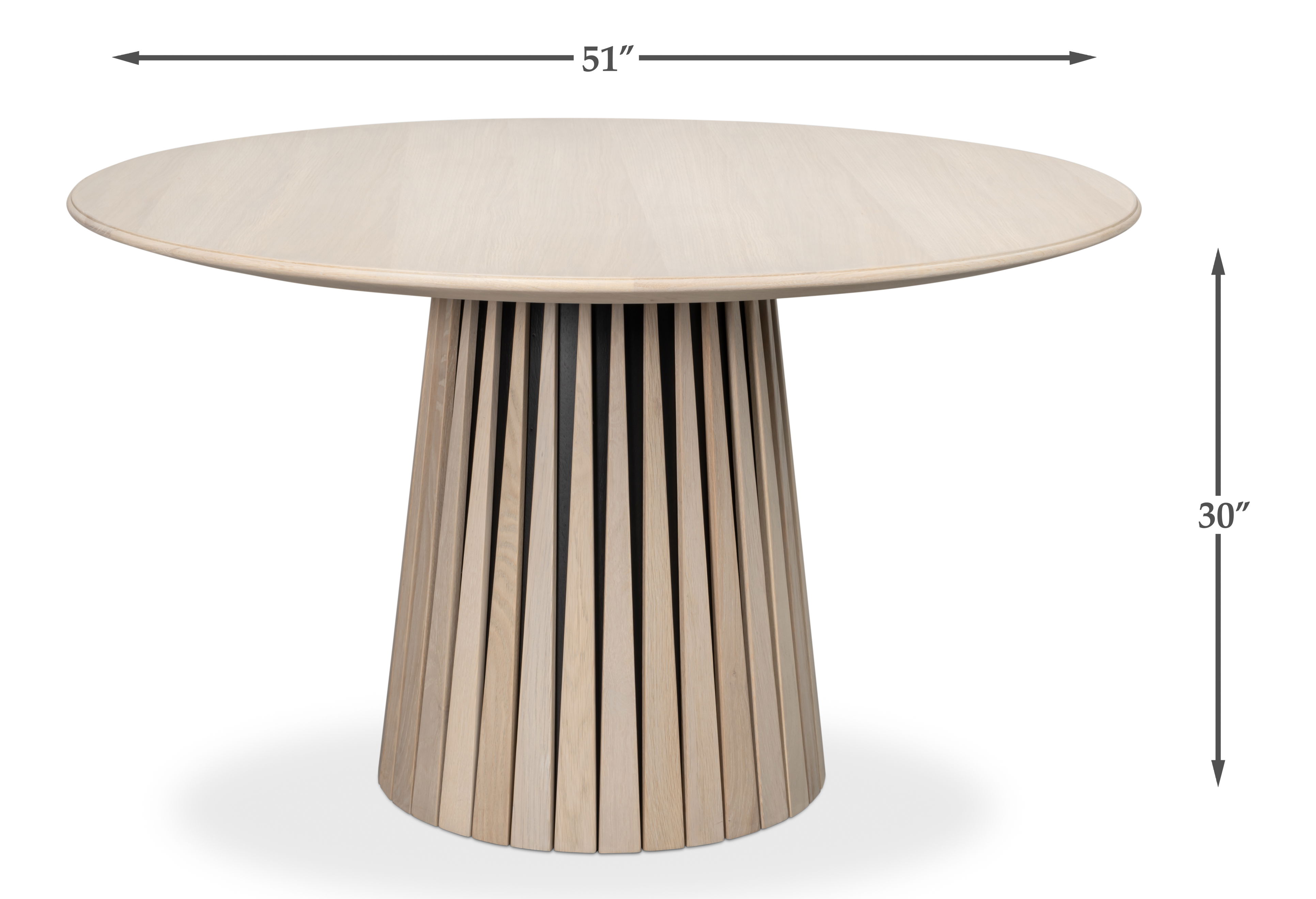 Clark Dining Table, Grey large image 