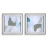 Mist Shapes Framed Prints Set/2, Painting by Uttermost, 25.37" width x 25.37" height x 2" depth thumbnail 1