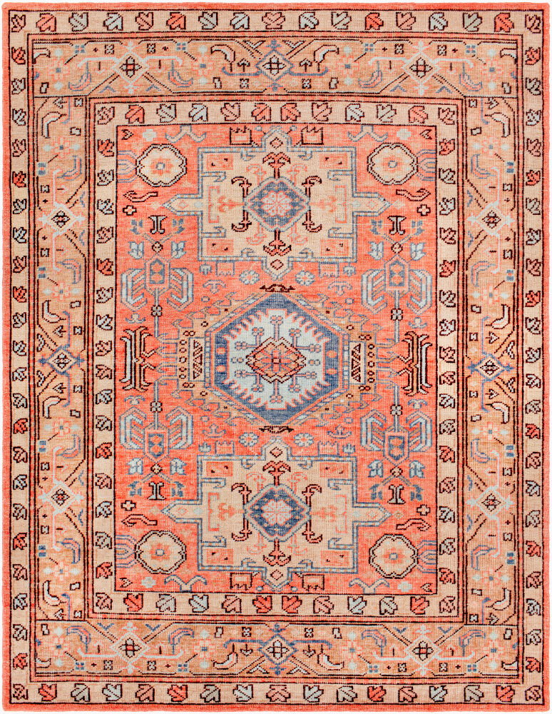Kars Handmade Rug, by Surya, 1'6" length x 1'6" width