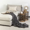 Erica 13 x 21 Cream With White Detail Decorative Pillow Cover thumbnail 4