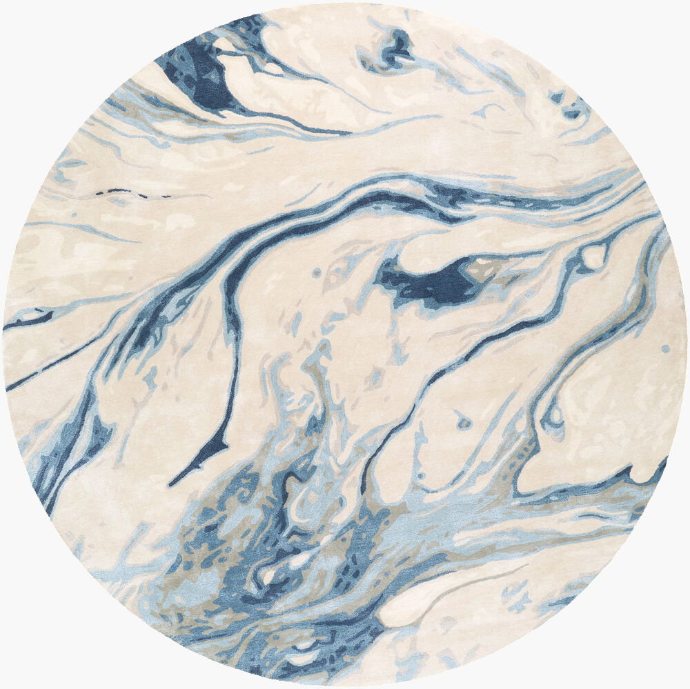 Kavita Handmade Rug, by Surya, 10' length x 10' width