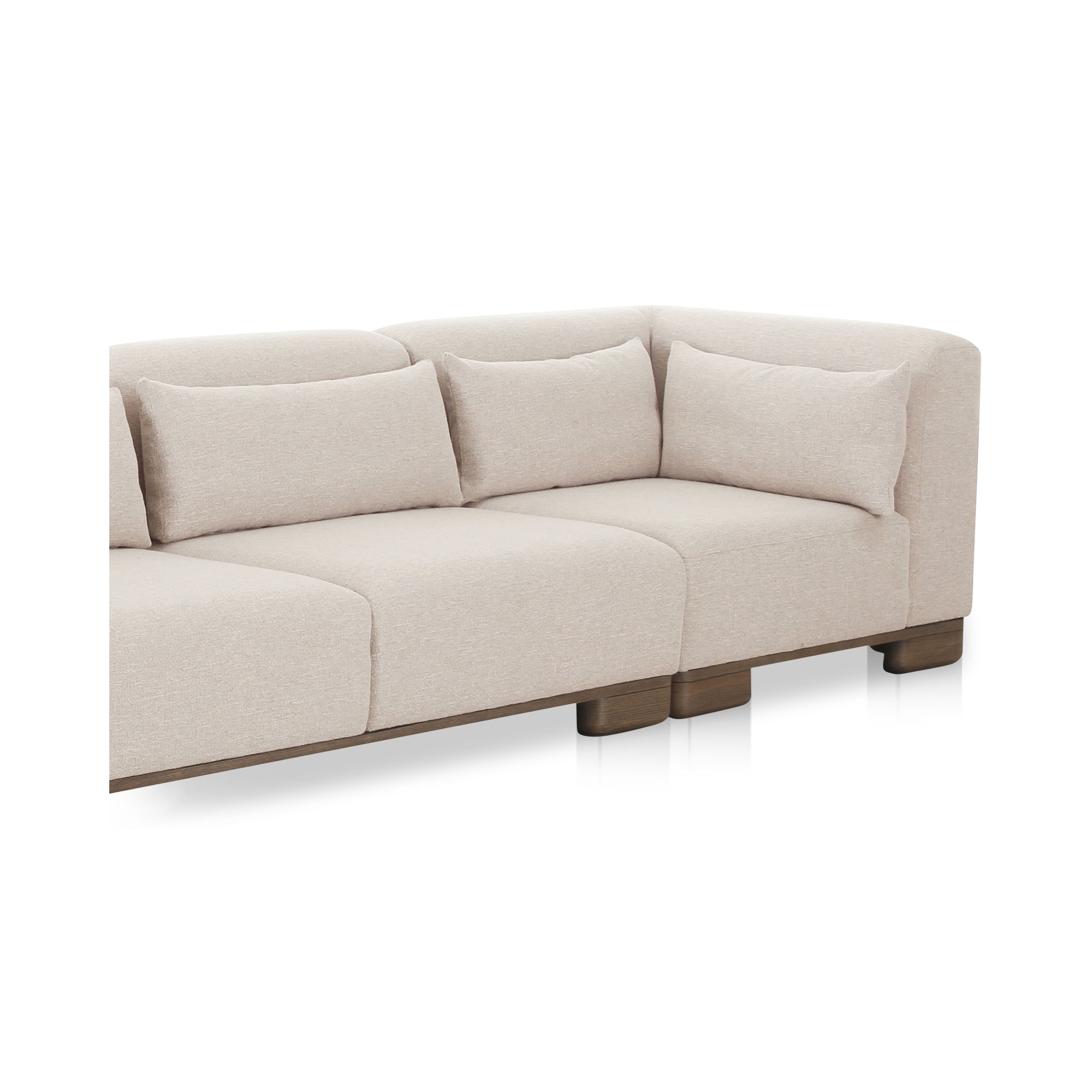 June Modular Sofa Oatmeal large image 